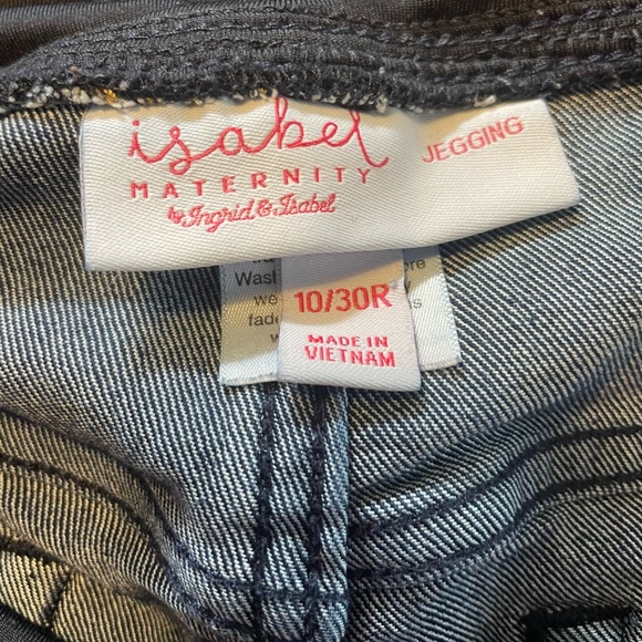 Isabel Maternity by Ingrid & Isabel Maternity Jeggings (Size 10/30R) - Picture 6 of 7